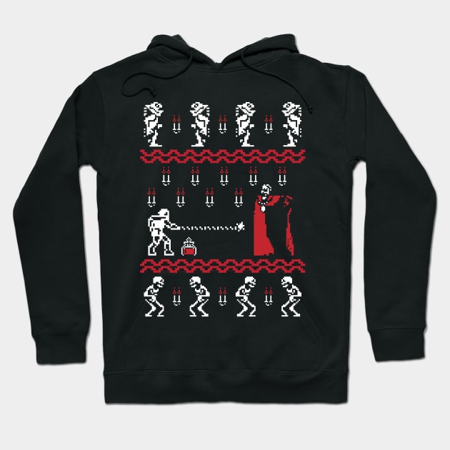 Christmasvania - Ugly Sweater, Christmas Sweater & Holiday Sweater Hoodie by RetroReview